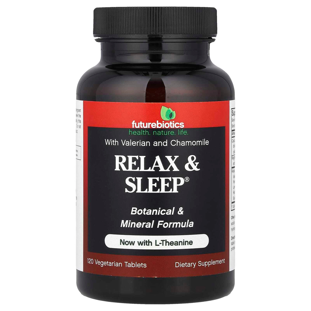 Futurebiotics, Relax & Sleep®, 120 вегетарианских таблеток