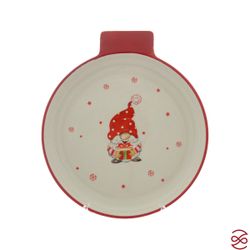 Блюдо сервировочное ёлочная игрушка Repast Гномы 26*23*3 см