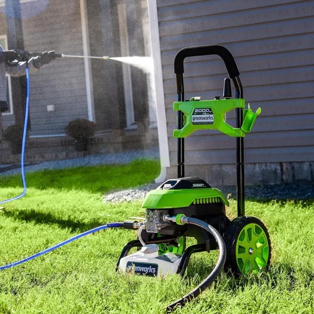 Мойка высокого давления электрическая Greenworks Арт. 5105507, 1800 Вт, 140 бар