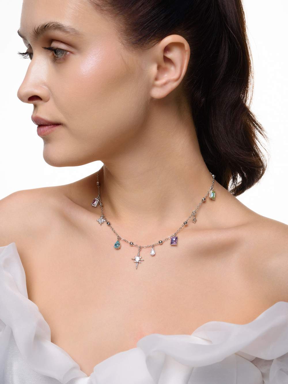 Колье "Magic details" Silver