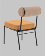 Стул обеденный Ponpoun бежевый терракотовый