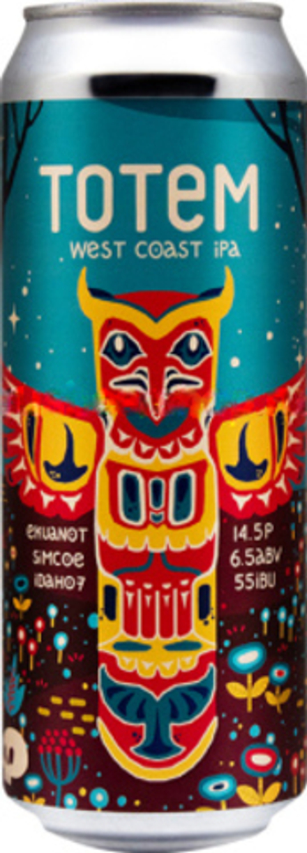 Пиво Чаща Тотем / Chascha Totem 0.45 - банка