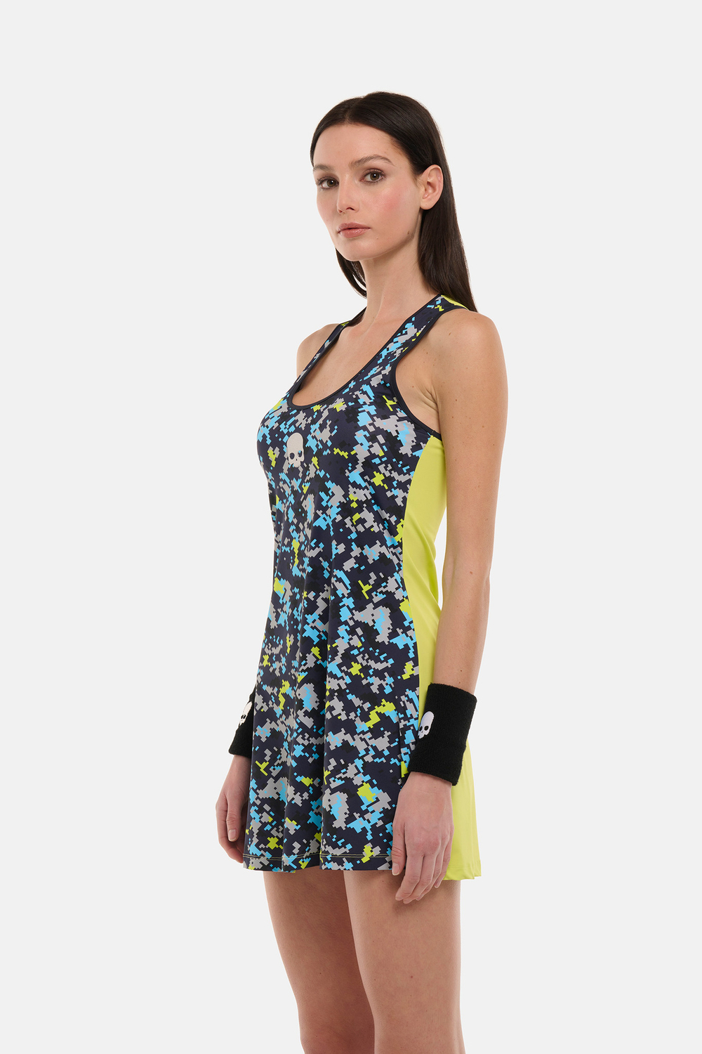 Теннисное платье Hydrogen CAMO PIXEL TECH DRESS (TD1005)