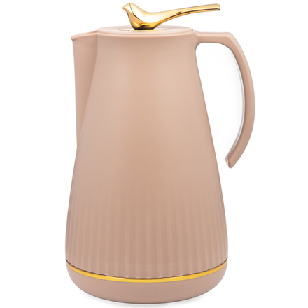 ТЕРМОС СО СТЕКЛЯННОЙ КОЛБОЙ, 950 МЛ, КРЫШКА С КЛАПАНОМ, СОХРАНЯЕТ ТЕМПЕРАТУРУ ДО 24 Ч.