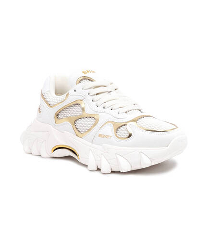 Кожаные кроссовки b-east Balmain - белый(CN1VI714 THSO)