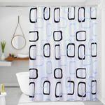 Штора для ванной 180*180см, полиэстер