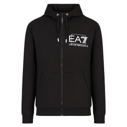 Мужская кофта теннисная EA7 Man Jersey Sweatshirt - black