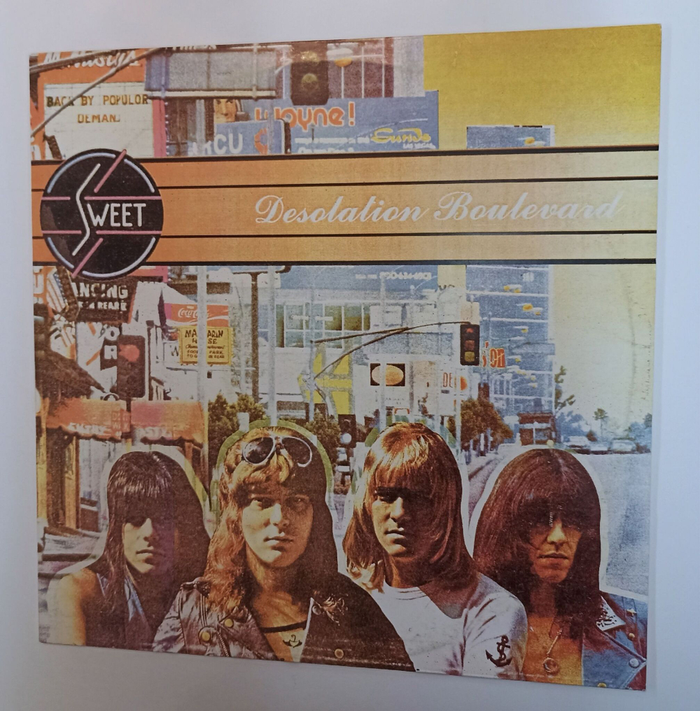 Винтажная виниловая пластинка LP Sweet Desolation Boulevard (Россия 1994)