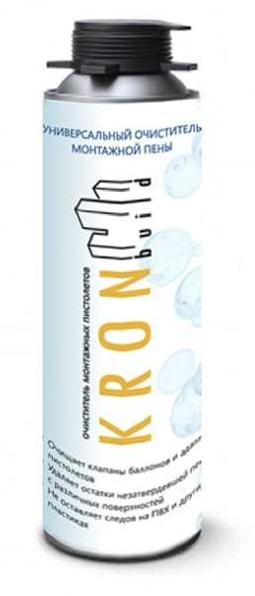 Очиститель монтажной пены KRONbuild 350гр.
