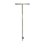 Бур садовый с двумя насадками 1 м.