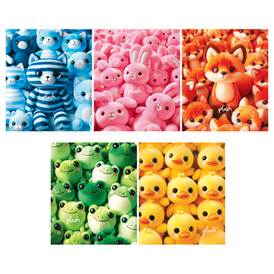 Тетрадь 48л., А5, клетка BG "Plush", суперэконом Т5ск48 62702