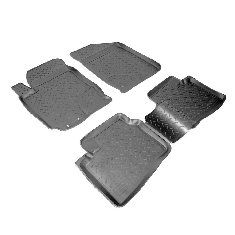 Ковры в салон Norplast/Unidec для Hyundai Elantra в кузове HD (2006-2011), Черный, арт.NPL-Po-31-05