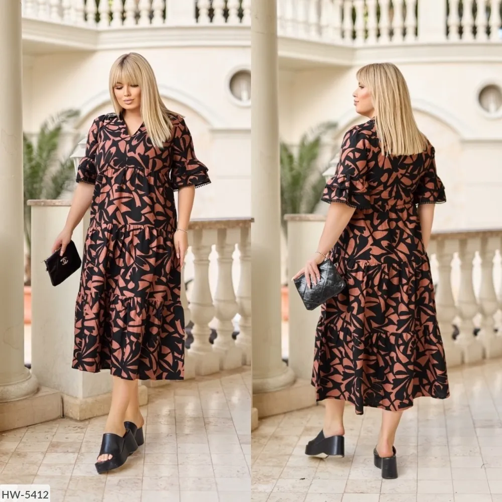 Платье HW-5412 Фабрика Моды