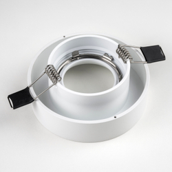 L01002020 Светильник LEVIGO MR16/HP16 БЕЛЫЙ МАТОВЫЙ (010020+510020)