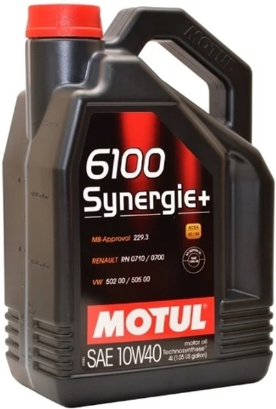Моторное масло 6100 Synergie+ 10W-40 Полусинтетическое 4 л (109463)