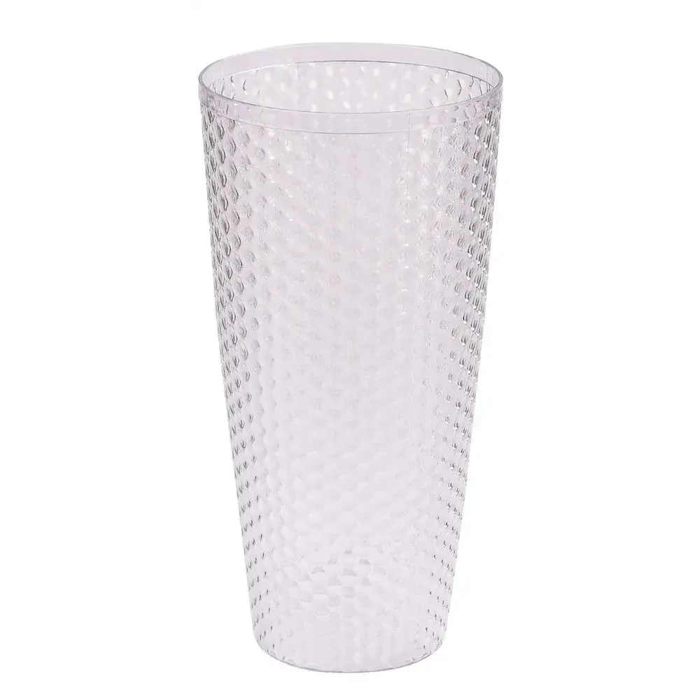 Ваза д/цветов Мозаика люкс Д150мм,В305мм (прозрачный) (комплект 15 шт)