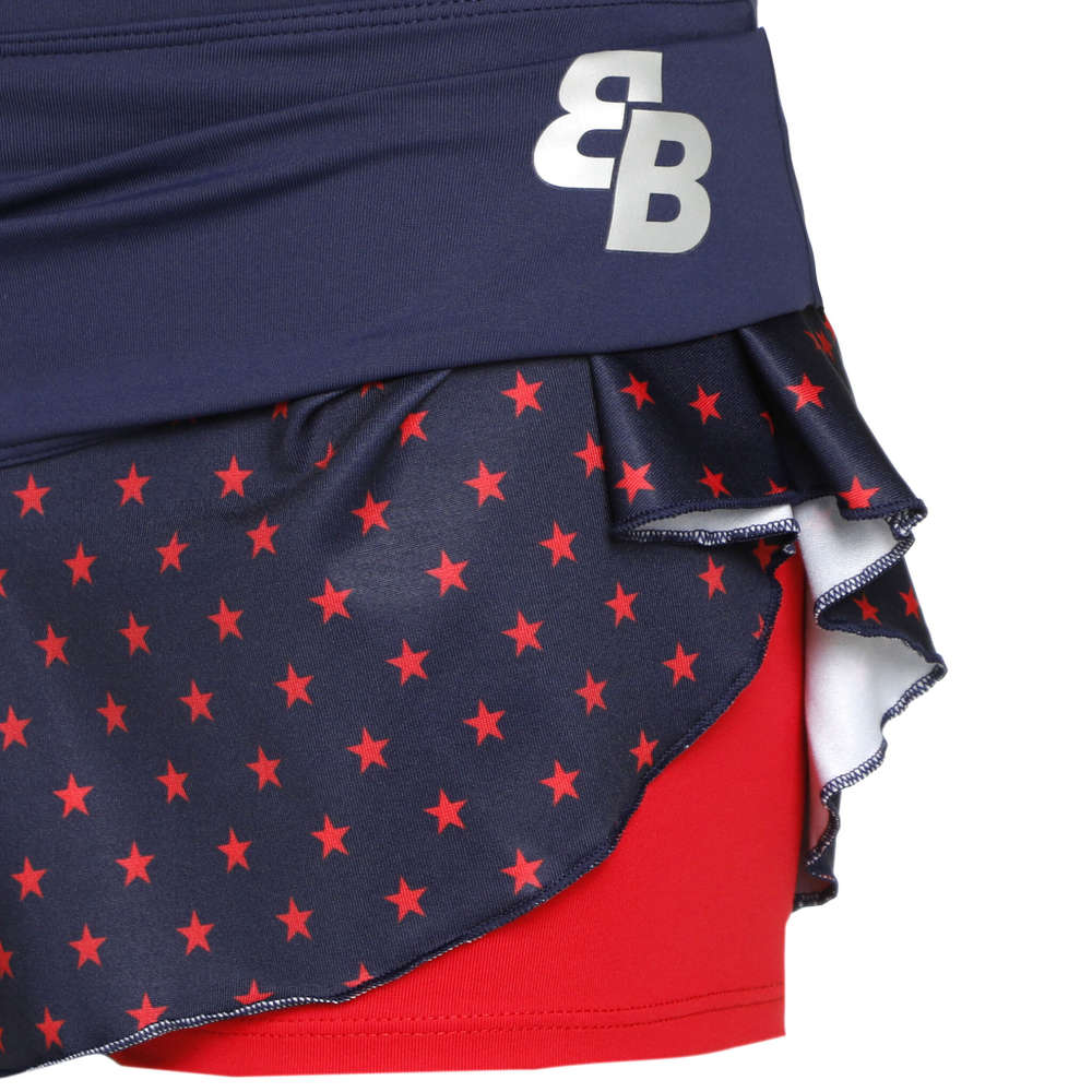 Женская теннисная юбка BB by Belen Berbel Basic Skirt Women - Dark Blue