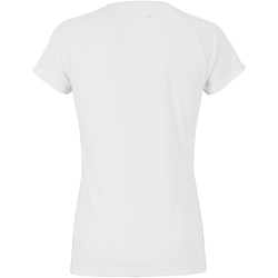 Футболка для девочки теннисная Tecnifibre Lady Jr F2 Airmesh - royal