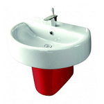 ПОЛУПЬЕДЕСТАЛ SANITA LUXE BEST COLOR RED