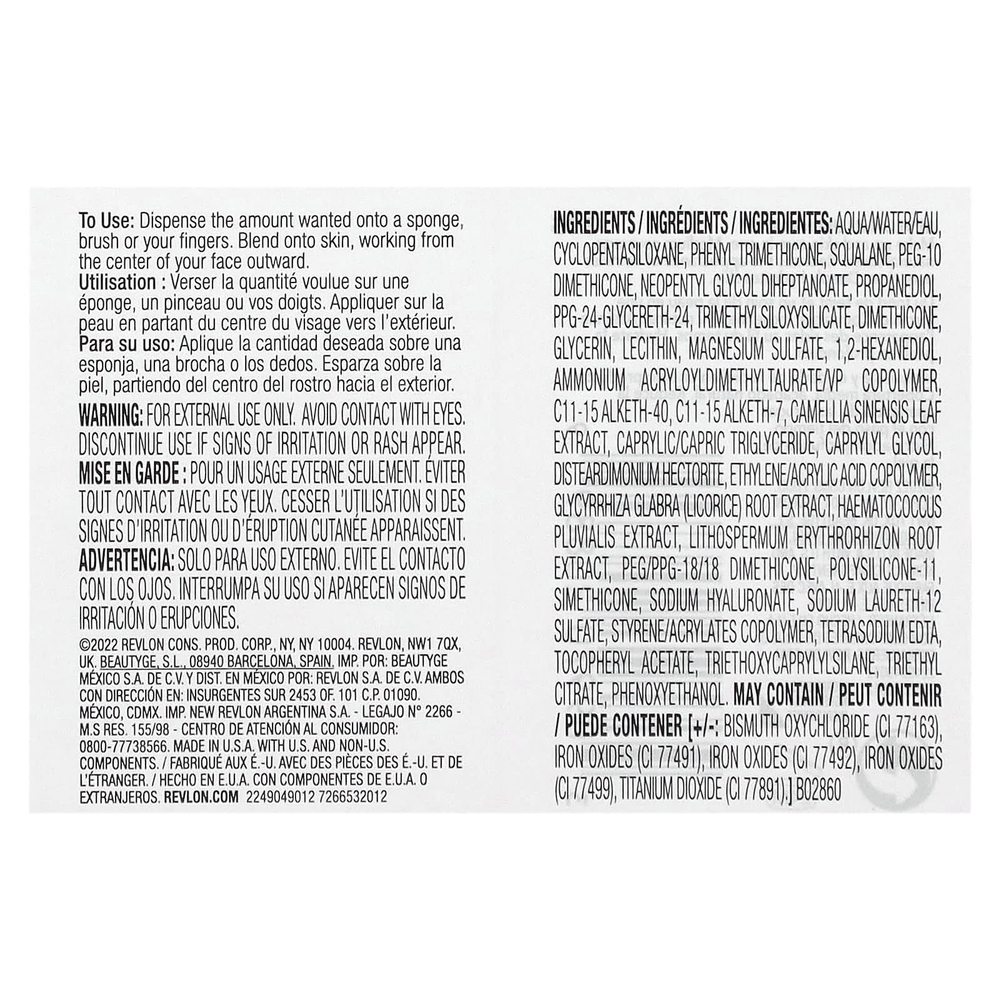 Revlon, Illuminance, тональная основа для ухода за кожей, 305 средний песочный, 30 мл (1 жидк. унц.)