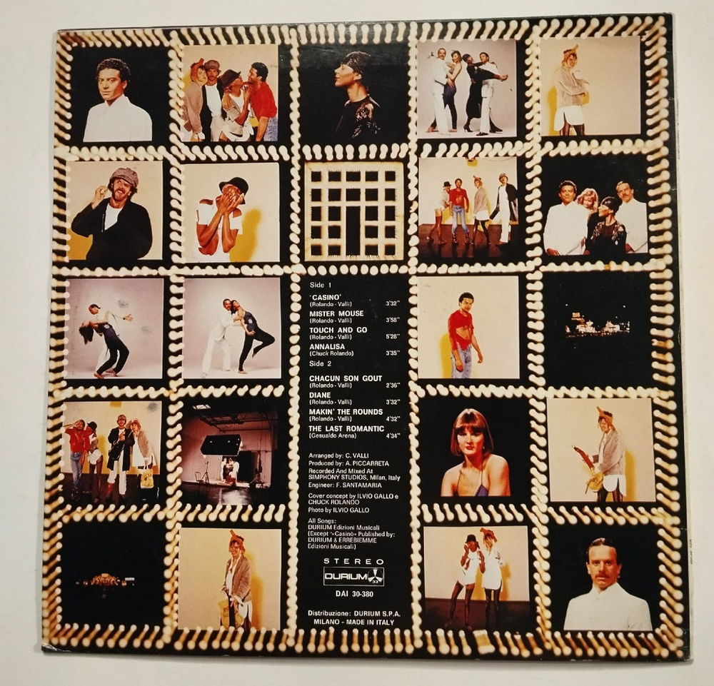 Винтажная виниловая пластинка LP Passengers Casino (Italy 1981)