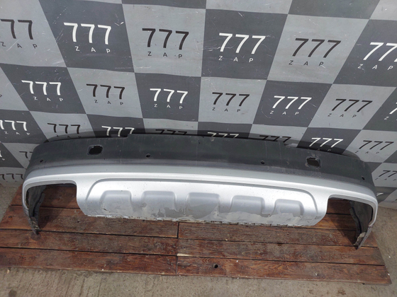 Юбка заднего бампера Audi Q7 (4M) 15-нв Б/У Оригинал 4M0807527A