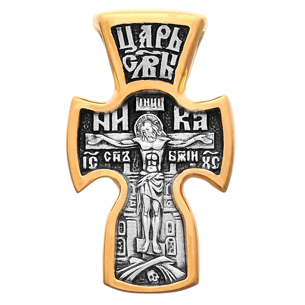 Крест из серебра/Позолота
