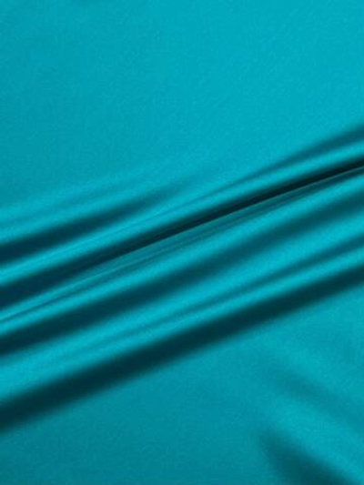Шелк с эластаном атласный бирюзовый