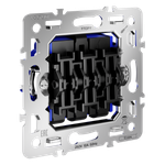 Механизм выключателя трехклавишного 10А, S70