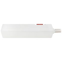 Колодка ЭРА KX-2es электрическая 2 розетки с заземлением с выключателем белая | Колодки