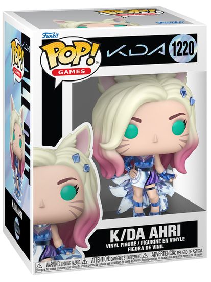 Фигурка Funko POP! Games League of Legends K/DA Ahri (1220) 91471 / Фигурка Фанко ПОП! по мотивам игры "Лига Легенд", Ари