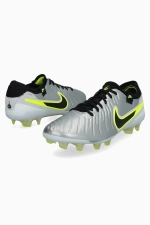 Бутсы Nike Tiempo Legend 10 Elite FG - серебряный