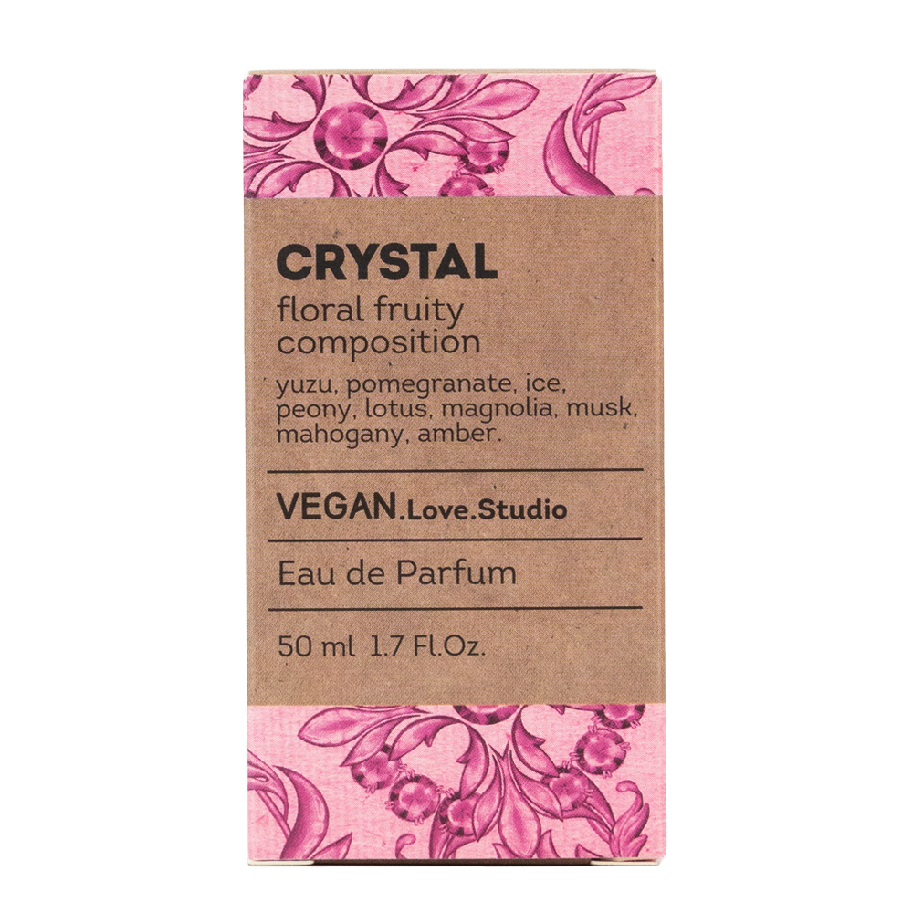 Вода парфюмерная Vegan Love Studio Crystal (Веган Лав Студио Кристал) – 50ml for women