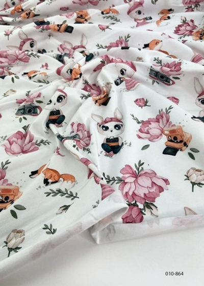 Кулир (принт). Зайка - фотограф