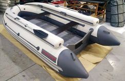 Надувная лодка X-River GRACE 360 НДНД с фальшбортом, надувное дно