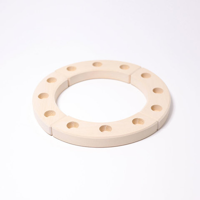 Декоративная подставка "Круг белый"