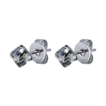 Серьги пусеты Fiore Luna Grey SWE2127/1 GRE S