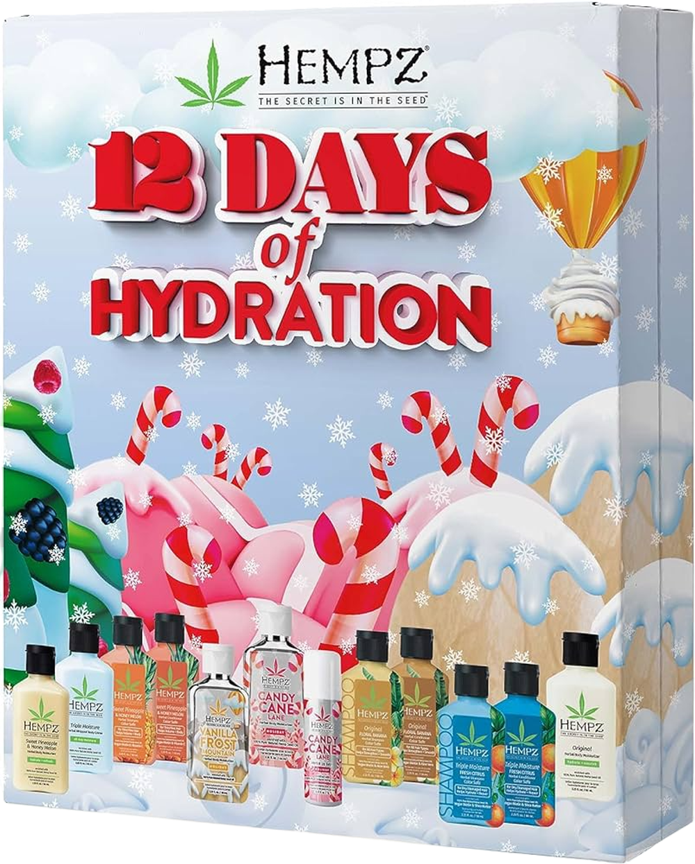 Hempz 12 Day of Hydration Minis Set