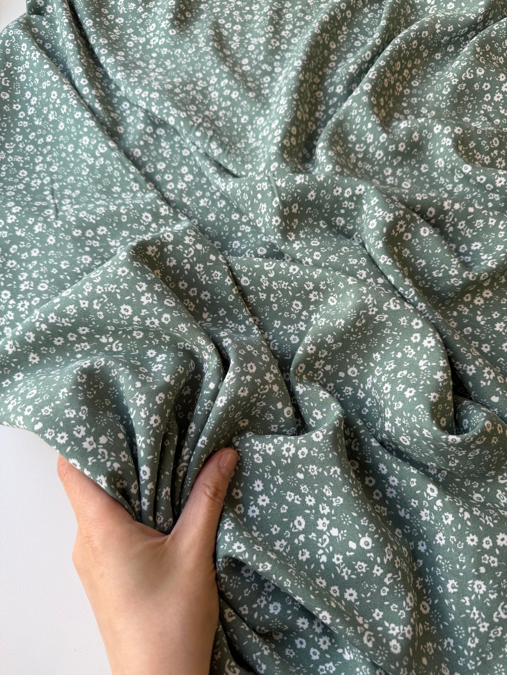 Вискоза (штапель) Шалфейная полянка