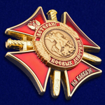 Знак "Ветеран боевых действий на Кавказе" (крест с мечами)