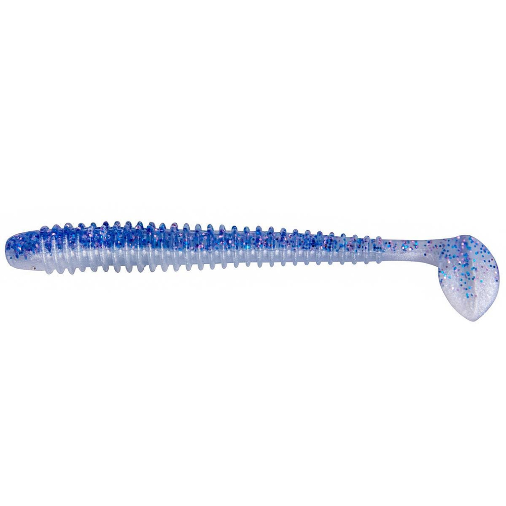 Виброхвост Liny Catcher 2,35"/6 см Blue Pearl 12шт. (HS-5-049) Helios