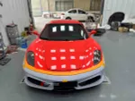 Карбоновый обвес переделка в Scuderia для FERRARI F430 Феррари
