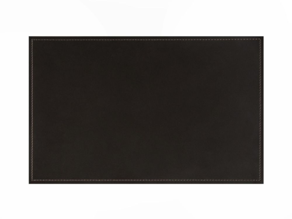 Настольный коврик кожаный цвет коричневый