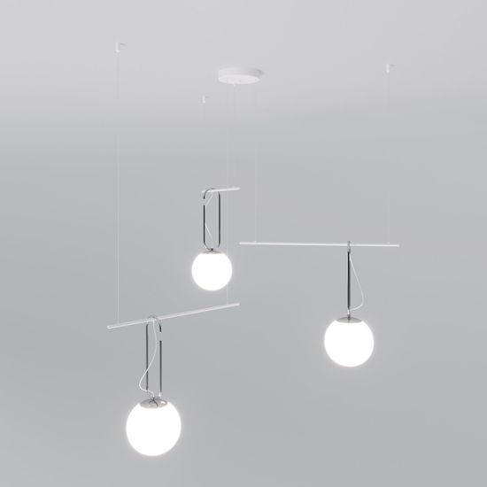 70143/3 / подвесной светильник / белый