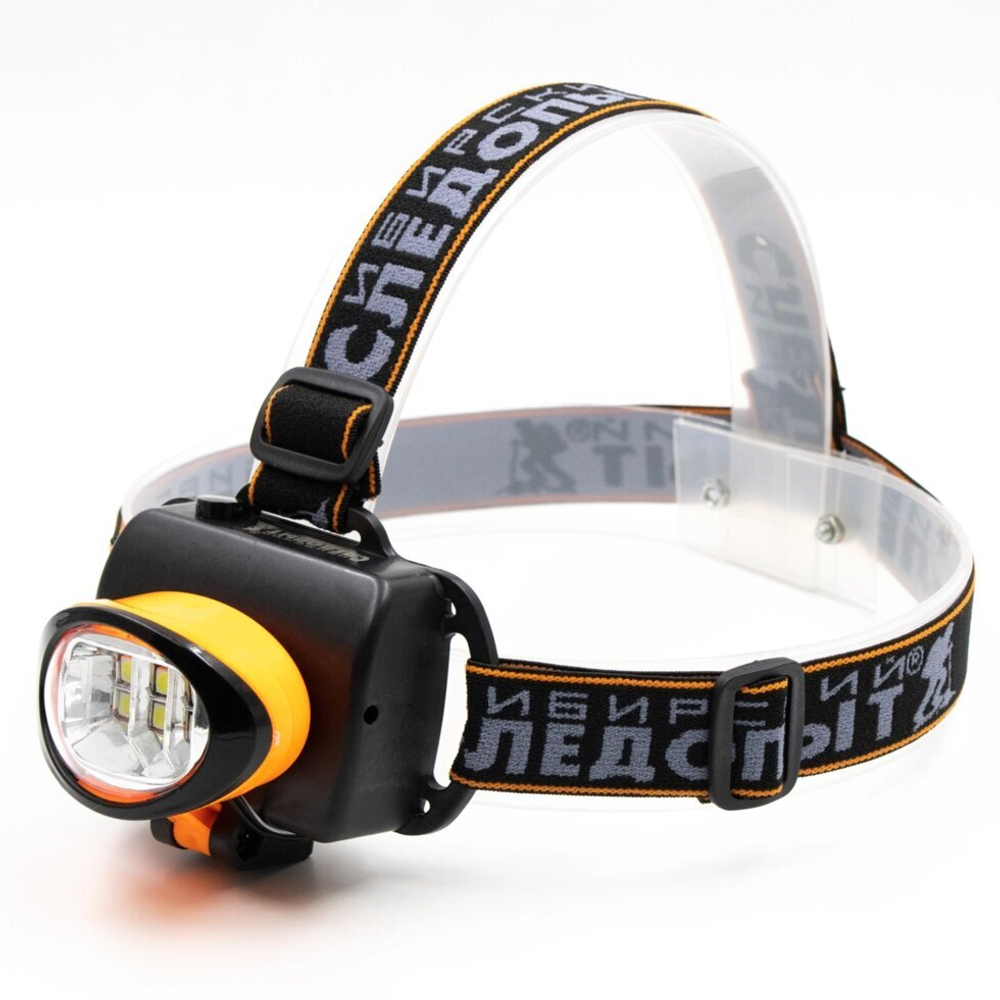Фонарь налобный "Сибирский Следопыт-Люминофор", 6 SMD LED, 3хАА