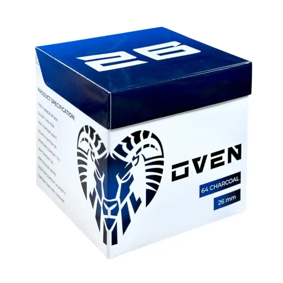 Уголь для кальяна OVEN 1kg (26mm)
