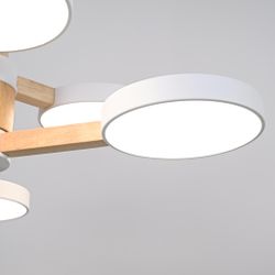 Люстра на штанге TURNA DBL L6 White