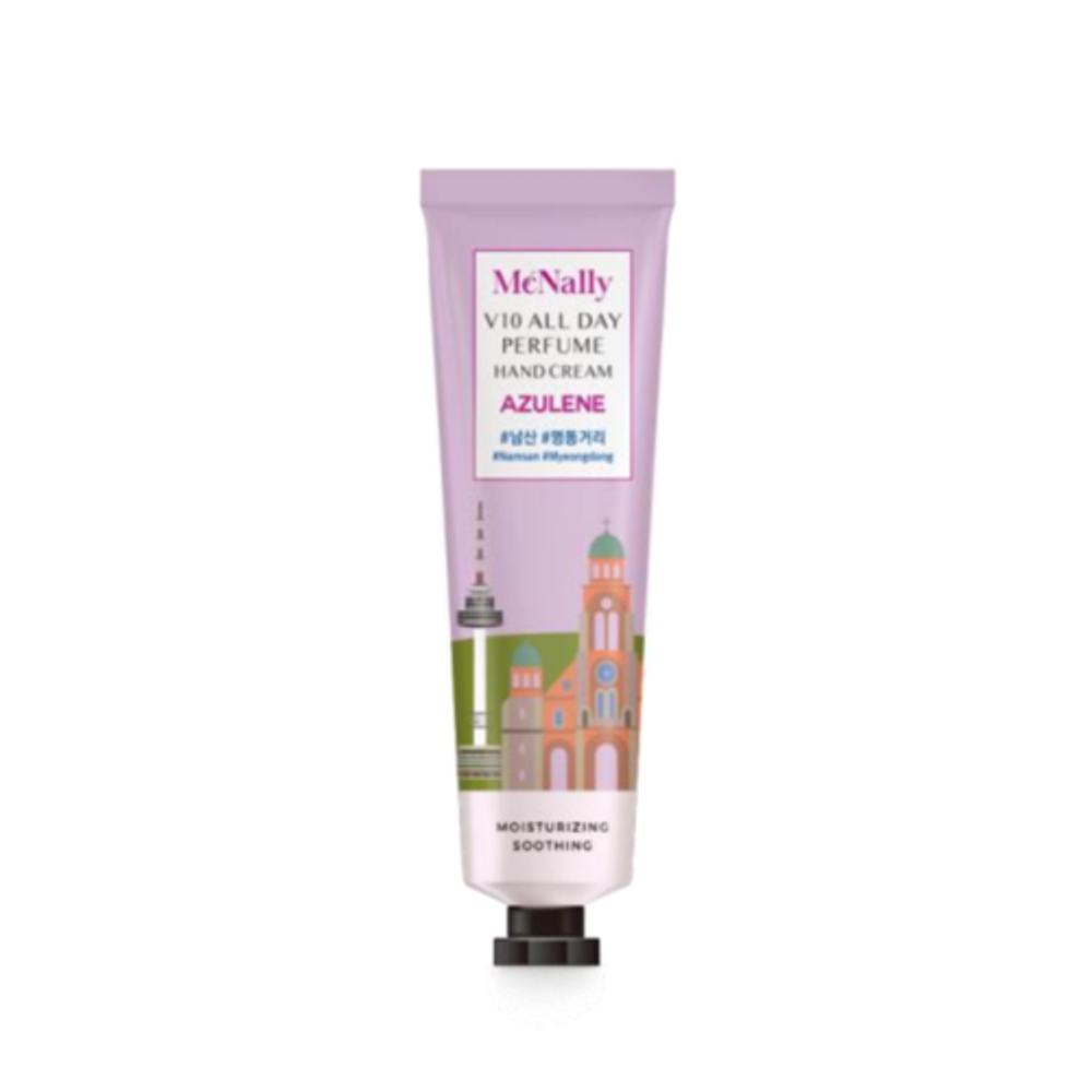 Крем для рук парфюмированный с азуленом McNally V10 all day perfume hand cream azulene, 30 мл