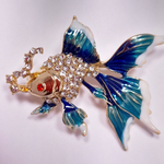 Брошь "Рыбка"