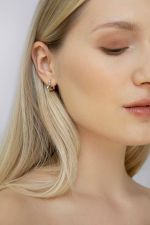 Серьги Poly Heart